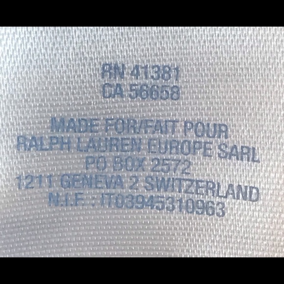 RALPH LAUREN POLO 2PC SET SIZE 6M ROYAL BLUE/YELLOW - Picture 10 of 13